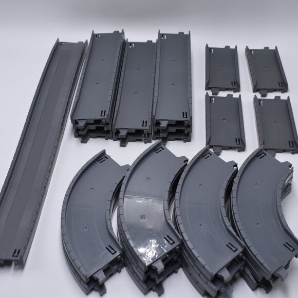 Gray Road Plastic Track Tomy 1993 Thomas the Tank Engine TOMY Trackmaster x 24 - Picture 8 of 8